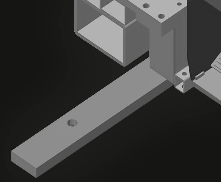 Pvc RMT 1400 Rail de déplacement Someco